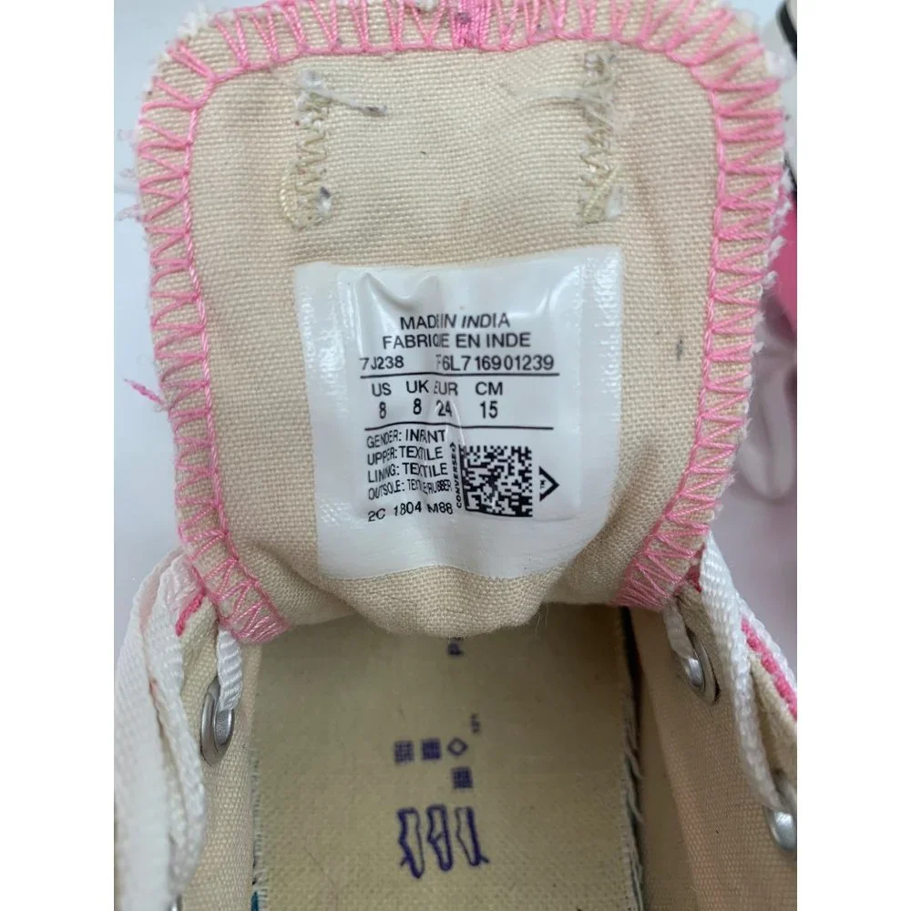 Converse All Stars Girls 8 Pink